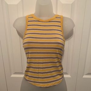 american eagle striped tank top